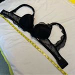 Danskin  Size 34C Black Lace Bra Padded with Underwire Photo 9