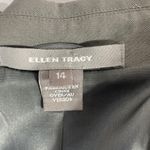 Ellen Tracy  Women's Blazer Jacket Gray Wool‎ Silk Blend Fully Lined Career  14 Photo 4