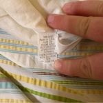 Anthropologie 💛 Ruth for Y2K Floral Stripe Skirt – Size 10 Photo 5