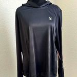 Spyder Black Relaxed Hoodie light weight shirt Photo 0