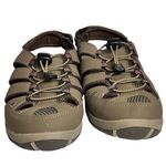 Eddie Bauer Fisherman Sandals Womens 10 Brown Leather Blakely Adjustable Hiking Photo 6
