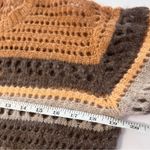 Mother The Mock Neck Scallop Alpaca Sweater Misty Mountain Sz XS Tan Photo 9