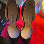 Manolo Blahnik  Leather Heels Black Photo 5