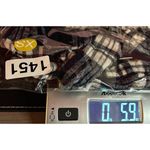 Lucky Brand Women XS Blue Plaid Thrashed Collar Button Down Shirt Casual Momcore Photo 7