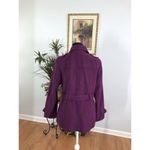 George Junior Pea Coat Purple 4 Photo 3