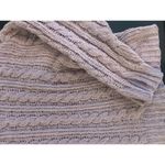 American Eagle Pink Crewneck Large Knit Women Size Medium M Soft Pastel Photo 1