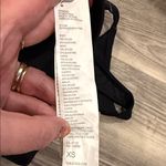 Fabletics Black Geometric Sports Bra XS Photo 3