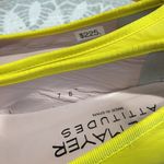 PAUL MAYER LEATHER CAP TOE FLATS SHOES A10 Yellow Size 7 Photo 5