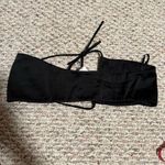 Aritzia NWT Sunday Best Cora Multi twist bandeau top in Black- Size XS Photo 4