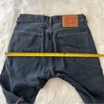 Levi's  STRAUSS & CO 505 C Straight Cropped Jeans Size W27 L27 Grey Photo 6