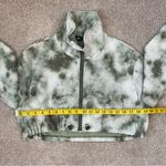 ZARA ‎ Cropped Jacket Green Camo Tie Dye L Photo 7
