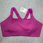 Lululemon Ultralu Square Neck Workout Bra D/DD Pow Pink Size 12 NWT Photo 5