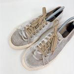 Superga  Fantasia Silver Velvet Fashion Sneakers, EUC, Size 8.5, MSRP $90 Photo 2