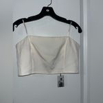 Sincerely Jules Strapless Ivory Bustier Corset CropTop Western Coastal Cowgirl L White Size L Photo 4