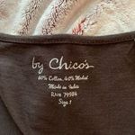 Chico's  Women's Y2K Western Sequin Scoop Neck‎ Tank Top Shirt Brown Size Medium Photo 2