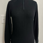 Pendleton Vintage Womens Black Turtleneck Small Virgin Wool Sweater Pull Over Photo 0