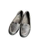 Clarks Womens Black pebbled Leather Loafers Size 9 Photo 4