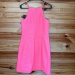 Lilly Pulitzer Larina Shift Dress Pink Sun Ray & gold size 6 Photo 8