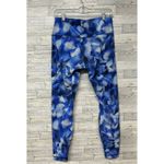 Lululemon  Wunder Under High Waist Leggings - Blue Tie Dye • size 10 Photo 1