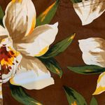 Jones New York Sport Capris Stretch Printed Floral Crop Pants Womens 16 Brown Photo 7