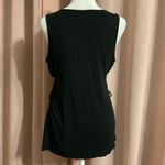 Sonoma  maternity black babydoll sleeveless tank top - size small Photo 1