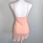 Victoria's Secret Victoria’s Secret Peach Chiffon Babydoll Cami Photo 3