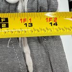 Love Streak linen rayon blend large striped joggers gray white lightweight beach Photo 5