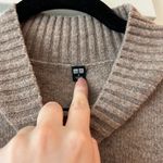 Uniqlo Tan  wool blend mock neck sweater Photo 1
