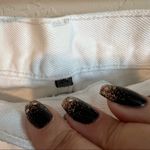 Carmar White Titania Viridine High Rise Distressed Denim Shorts Size 24 Photo 6