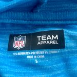 NFL NWT Women's Carolina Panthers lightweight heather blue Full-Zip Hoodie Photo 5