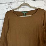 Vintage Lauren Ralph Lauren Brown Longsleeve Top Women’s M Preppy Minimalist Y2K Size M Photo 4