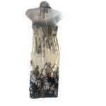 Cristinalove Y2k Women's Size Large Halter Top Floral Mini Dress Photo 3