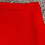 Ann Taylor  Orange Pencil Midi Skirt size 4 Work Style Career Teacher Dressy Photo 2