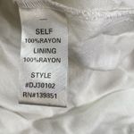 Oddy Dress womens S bohemian empbroidered Prairie core fit & flare White Photo 6