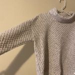 Apana  Textured Cream Cowl Neck Sweater Photo 2