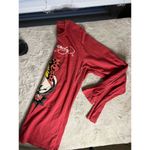 Ed Hardy  Women's XL Red Long Sleeve Crew Neck T-Shirt Tattoo Theme Photo 9