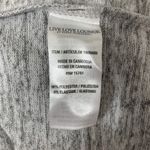 Live Love Lounge Women's Gray Pullover Sleep Pajama Sweatshirt Size L Size L Photo 4