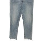 Paige ‎ Women's Hoxton Straight Ankle Jeans Zyra Destructed Size 30 Denim Casual Photo 9