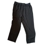 Spanx Carefree Tall 1X Crepe Tapered Ankle Pant Black Photo 3