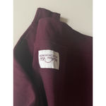 We Wore What Maroon Sweatshirt Oversized Crewneck Wellness Club Size M NWT Photo 1