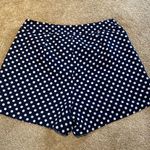 Disney x LC Lauren Conrad Minnie Mouse Navy White Polka Dot Bow Shorts Size M Photo 5