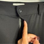 Ryllace Black Ponte Knit Pants Ankle Zip Stretch Size 20 Photo 6