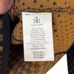 Krimson Klover Pow Zip Neck Merino Wool Sweater Pecan Nordic Jacquard Medium Tan Photo 6