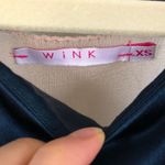 Wink Royal Blue Sleeveless Ruffle Silk Mini Dress Photo 3