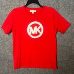 Michael Michael Kors Woman Size‎ Medium Short Sleeve logo tee shirt Orange Photo 0