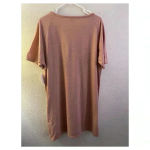 🆕 Plus Size Graphic Sleep Dress from Love at First Sight 2X🆕 Pink Photo 7