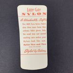 Lady Gay Vintage White Nylon Gloves w/ Pearl Buttons Elegant Formal Wear [6 1/2] Photo 3