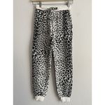 Chaser Women's XS Leopard Cozy Knit Drawstring Joggers Sweatpants Lounge Cozy Photo 2