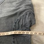 Jane and Delancey  Size M Blue Burnout Soft Crew Neck Short Sleeve Tee Shirt Photo 6