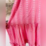 Urban Outfitters Free People Cleobella Oliver Ruffle Empire Waist Midi Dress In Pink Medium NWOT Photo 3